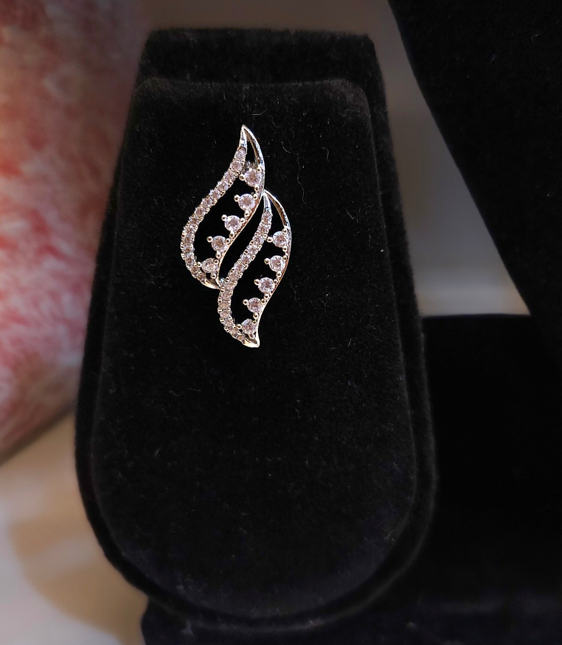 Sleek Silver-Plated American Diamond Necklace Set – Elegant Choker & Party Wear