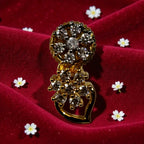 Elegant American Diamond Gold Plated Necklace Set with Earrings - Shangri 