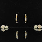 Elegant Two-Tone AD Stone Necklace Set by Shangri