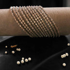 Shangri Silver AD Bangles - Elegant Designer Bangles