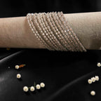 Shangri Silver AD Bangles - Elegant Designer Bangles