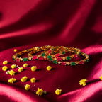 Shangri Royal Ruby & Emerald American Diamond Bangles – Premium Festive AD Kada Set