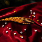 Shangri Premium Gold-Plated Textured Bangles Set