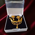 Daily Wear Gold Plated AD Mangalsutra Set with Separate Chain
