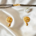 Daily Wear Gold Plated AD Mangalsutra with Separately Sold Chain