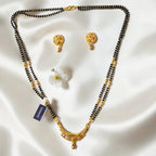 Daily Wear Gold Plated AD Mangalsutra with Separately Sold Chain