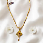 Shangri Gold Plated AD Stones Mangalsutra Set