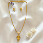 Shangri Gold-Plated AD Stone Mangalsutra Set