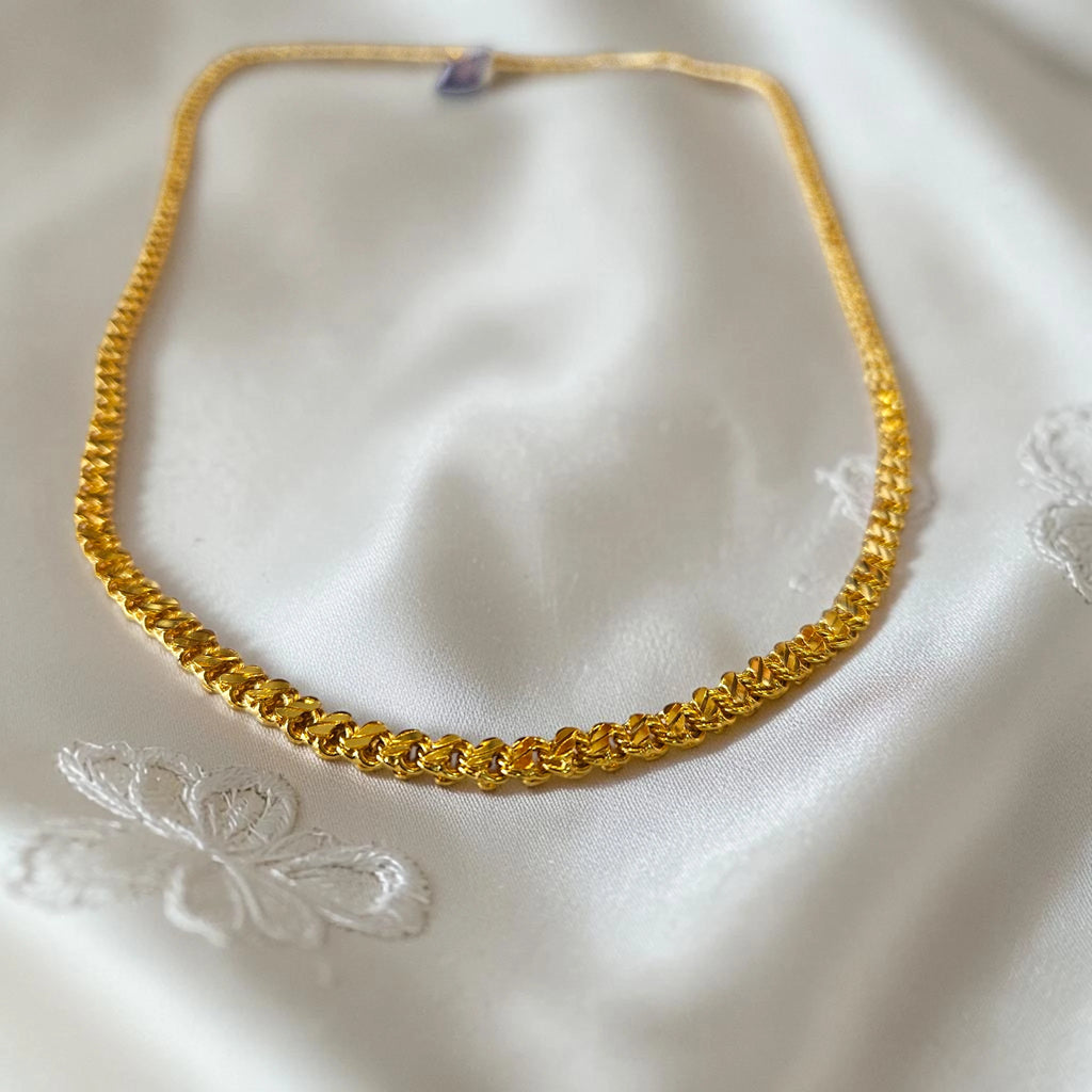 Shangri Gold Plated 24 Inch Chain