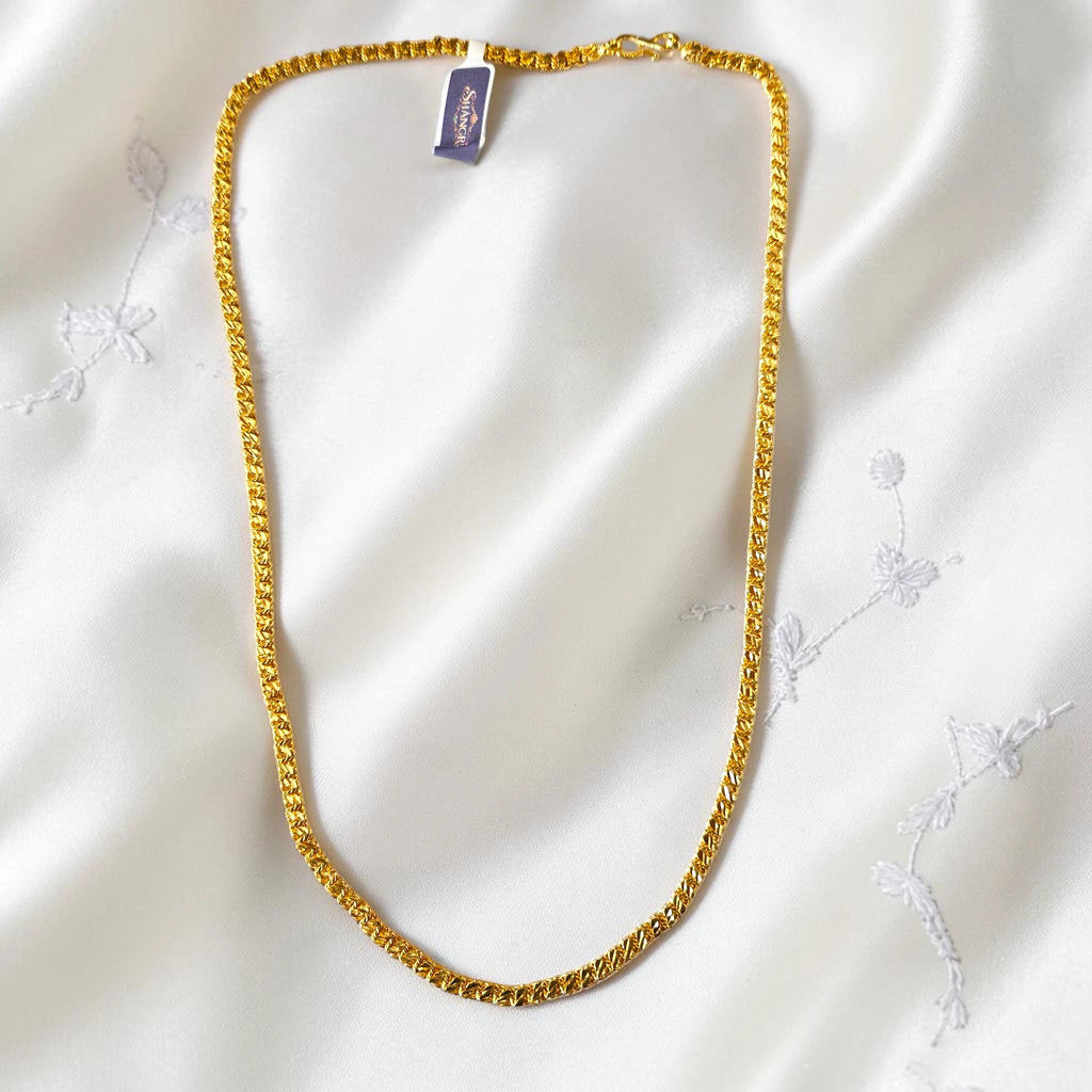 Shangri Gold Plated 24 Inch Chain