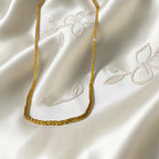 Shangri 30 Inch Gold Plated Rope Chain