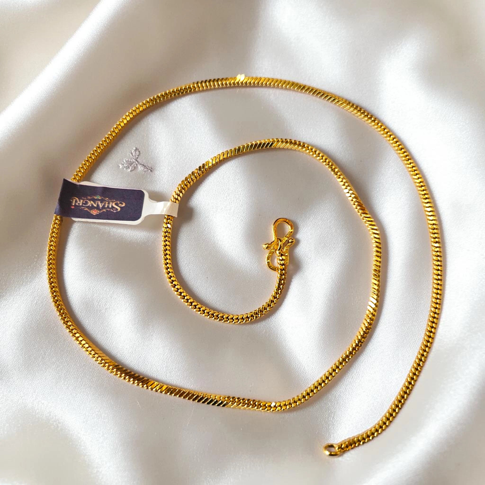 Shangri 24-Inch Gold Plated Chain for Pendants