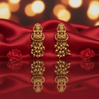 Antique Polish Premium Temple Lakshmi Choker Necklace Set