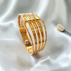 Shangri Elegant Gold-Tone Openwork Bracelet
