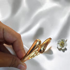 Shangri Modern Knot Gold-Plated Bracelet