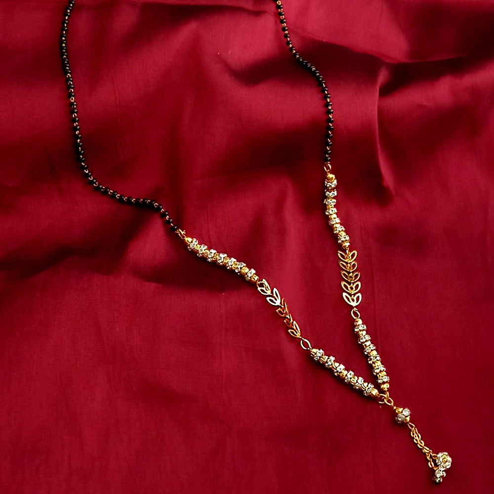 Gold Plated Austrian Stone Mangalsutra for Women