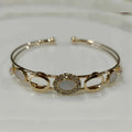 Designed Fancy Kada – Silver / Gold / Rose Gold Plated | Modern Trendy Wristwear
