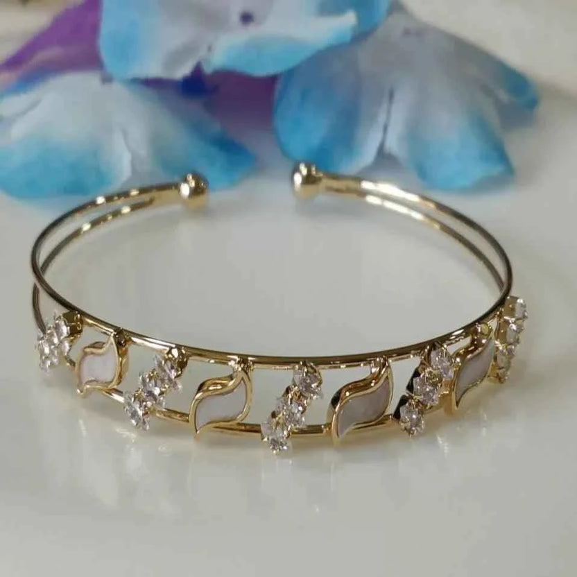 Fancy Kada – Silver / Gold / Rose Gold Plated | Modern Everyday Wristwear