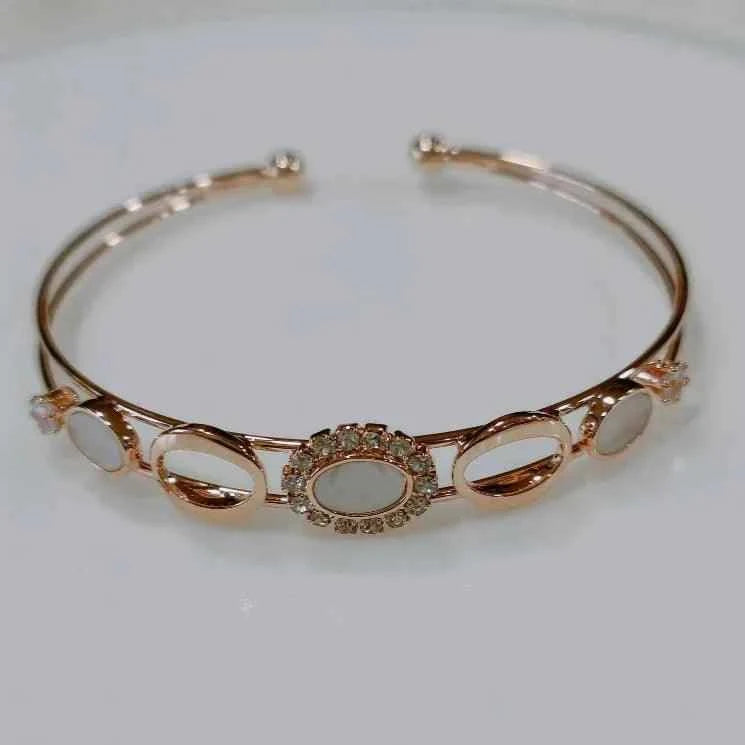 Designed Fancy Kada – Silver / Gold / Rose Gold Plated | Modern Trendy Wristwear