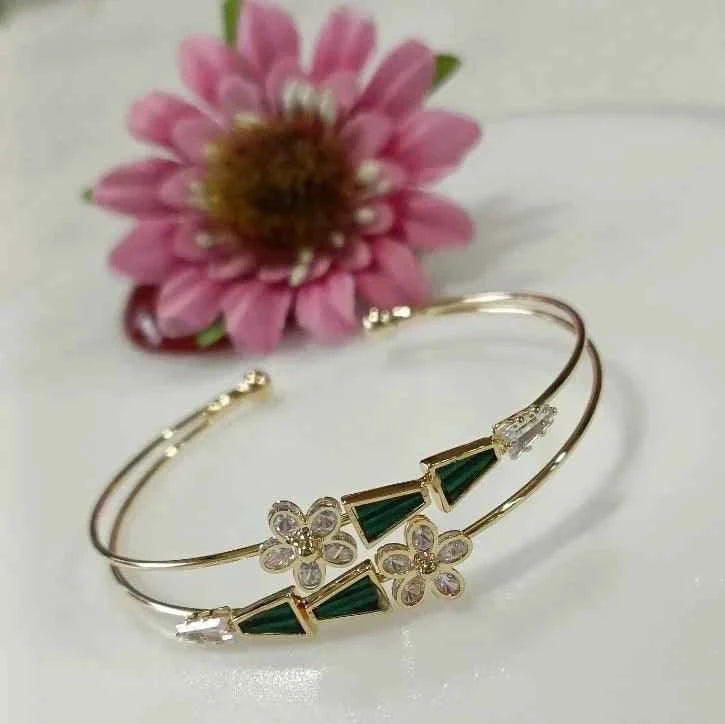 Fancy Plated Kada – Silver / Gold / Rose Gold | Modern Everyday Wristwear