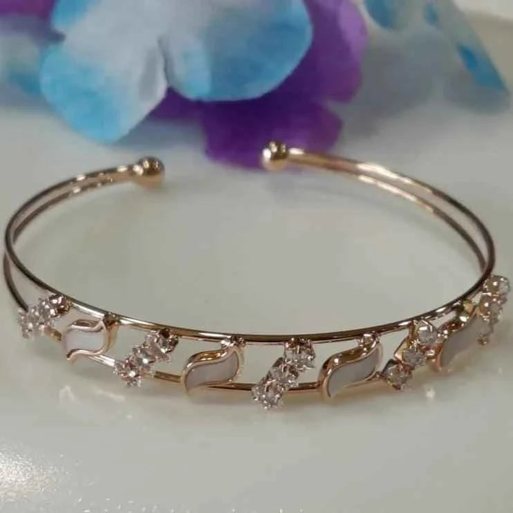 Fancy Kada – Silver / Gold / Rose Gold Plated | Modern Everyday Wristwear