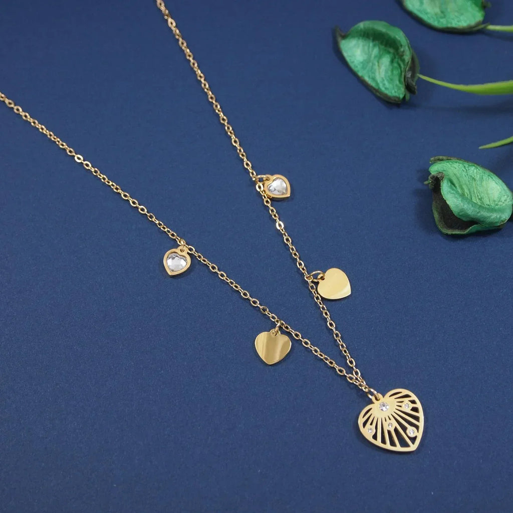 Stainless Steel Anti-Tarnish Necklace – Everyday Modern Style - Shangri 