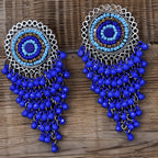Elegant Oxidised Plated Ghungroo Dangler Earrings