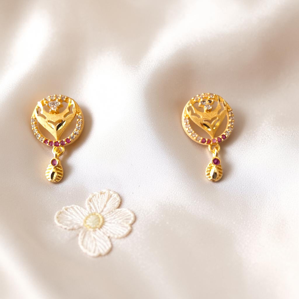 Daily Wear Gold Plated AD Mangalsutra Set with Separate Chain