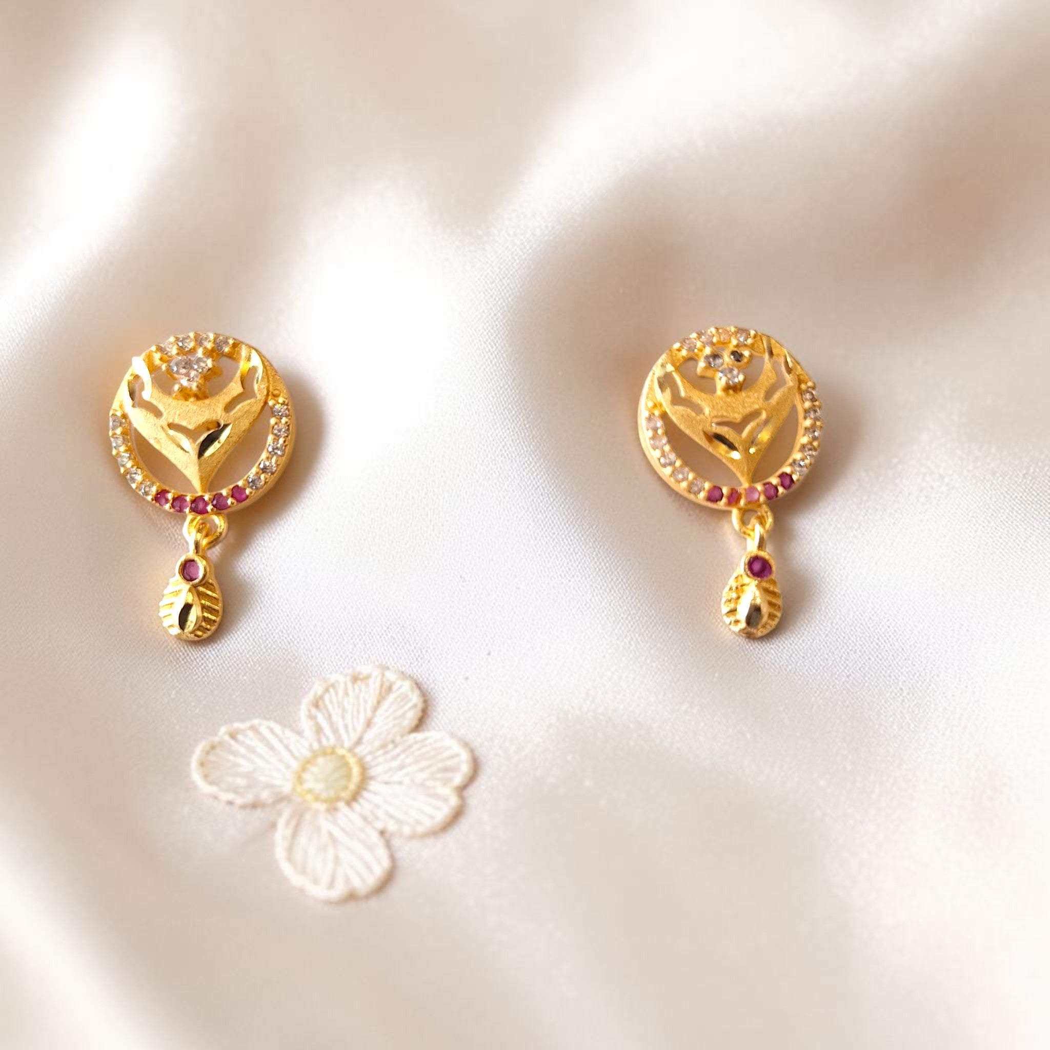 Daily Wear Gold Plated AD Mangalsutra Set with Separate Chain