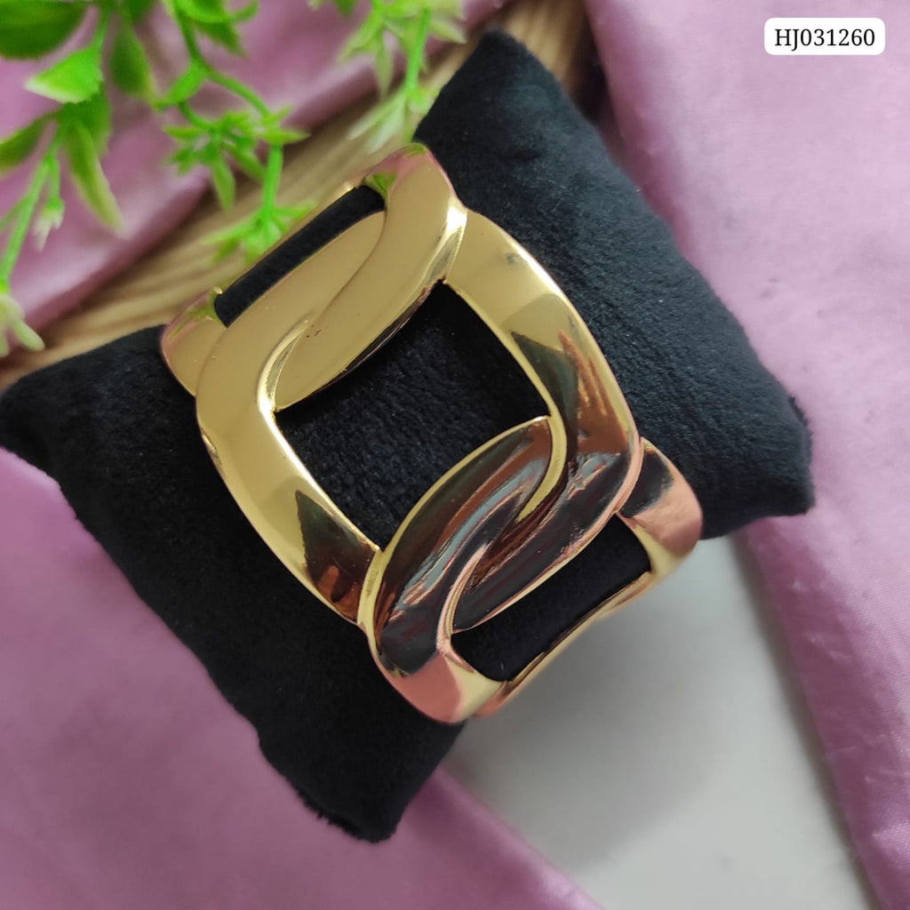 Anti Tarnish Gold Finish Statement Kada